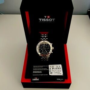Tissot men’s watch. warrant included. Used couple times Brand new.
